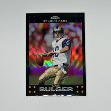 2007 Topps Chrome #TC9 Marc Bulger Refractor SSP - Rams West Virginia
