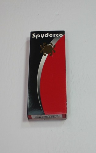 ⁶Rare NEW Numbered C90GFPD Exclusive SPYDERCO Damascus Stretch Black Nishijin - Picture 6 of 9