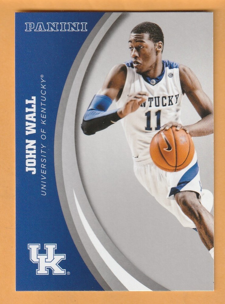 John Wall Kentucky Wildcats 2016 Panini Silver #43 13E