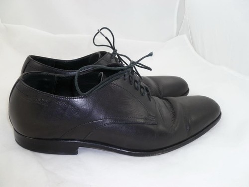 HUGO BOSS MITANO DERBY 8.5 USED BLACK 