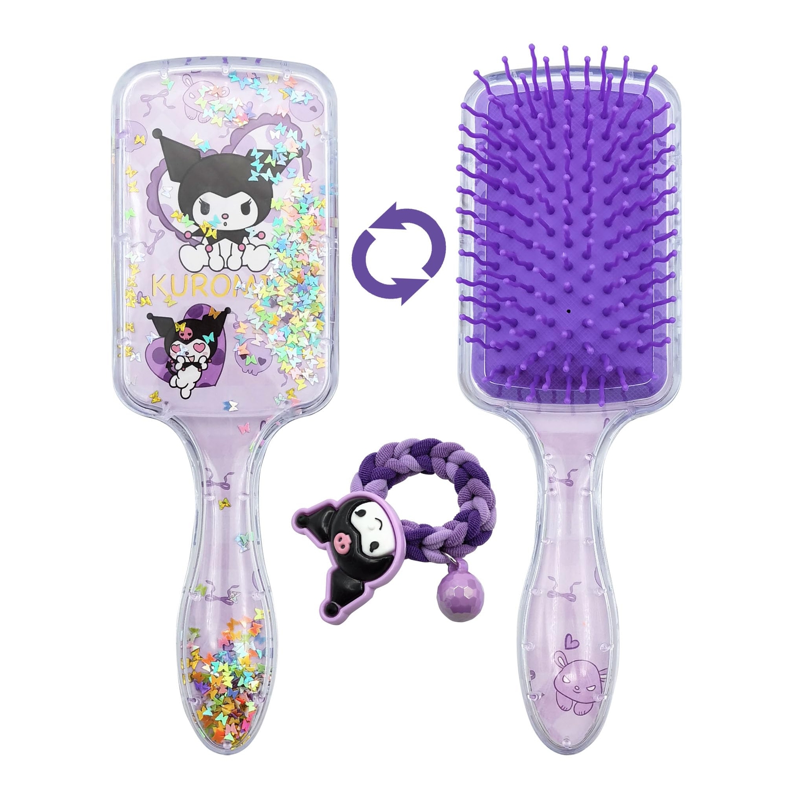 Cute Detangling Brush Glides Through Tangles Easily for All Hair Types