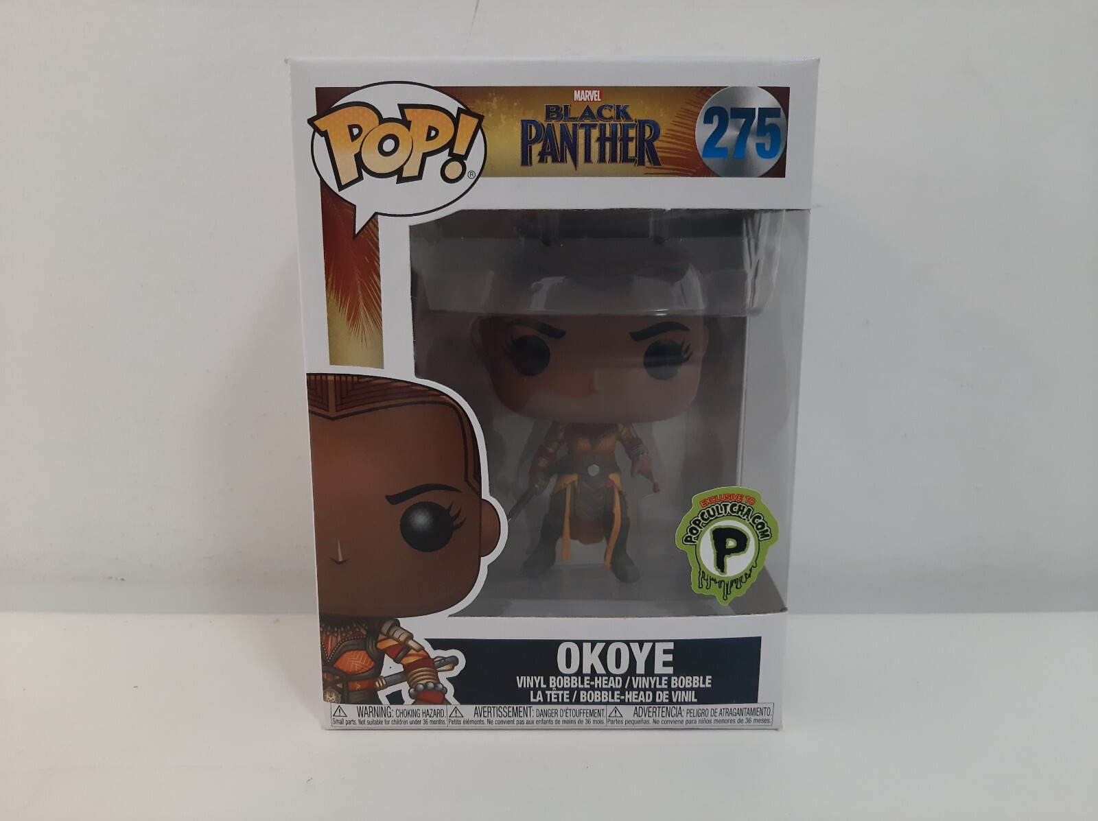 Pop Vinyl Figure Okoye Black Panther # 275
