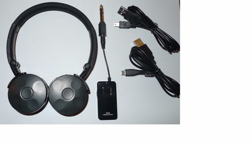 METAL DETECTING - WIRELESS HEADPHONES - 2.4GHZ - NO DELAY/LAG - NO CHARGER