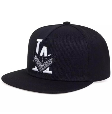 Baseball Cap La Hat Snapback Adjustable Los Angeles Califonia Hip Hop Flat Men
