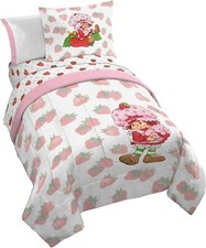 Strawberry Shortcake Kids Bed Set-AB0CW4T9F5D5, AB0CW4HG6MN4, AB0CW4PKNTX7