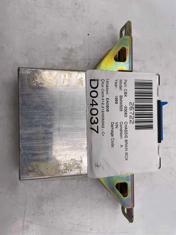 1989 BMW 525i CRUISE CONTROL MODULE COMPUTER UNIT VDO 89-91 OEM 1384734 - Image 4 of 4