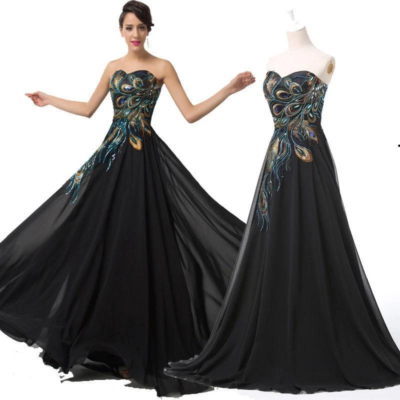 Filipiniana Peacock Ball Gown, Women's Fashion, Dresses & Sets, Evening  dresses & gowns on Carousell