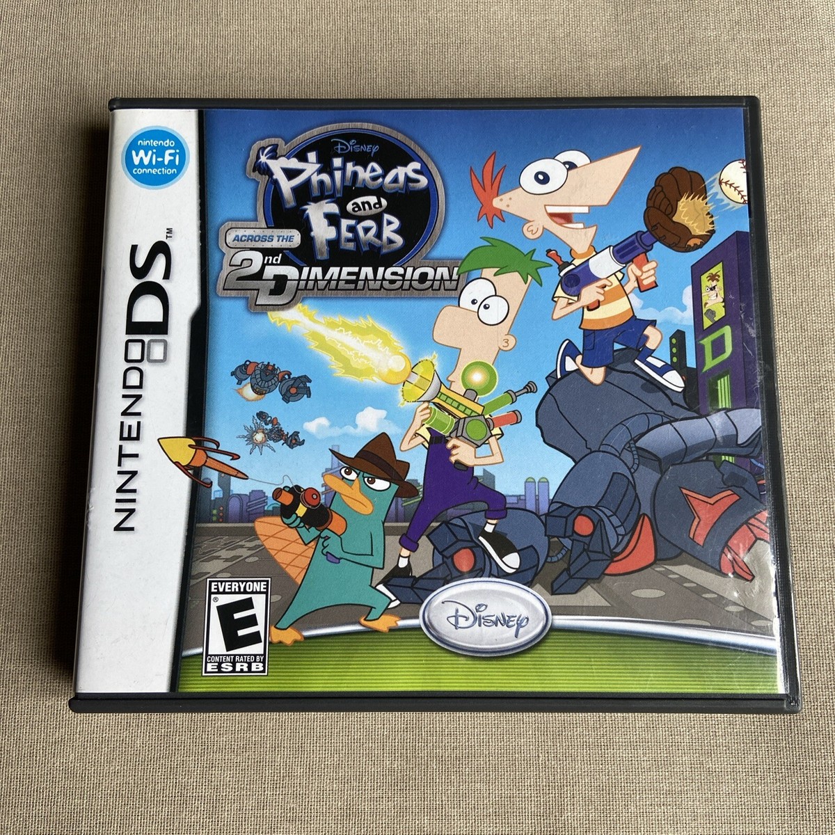 Nintendo　ゲームキューブ　プレステ2 スーパーファミコン　DS ds_phineas_and_ferb_across_2nd