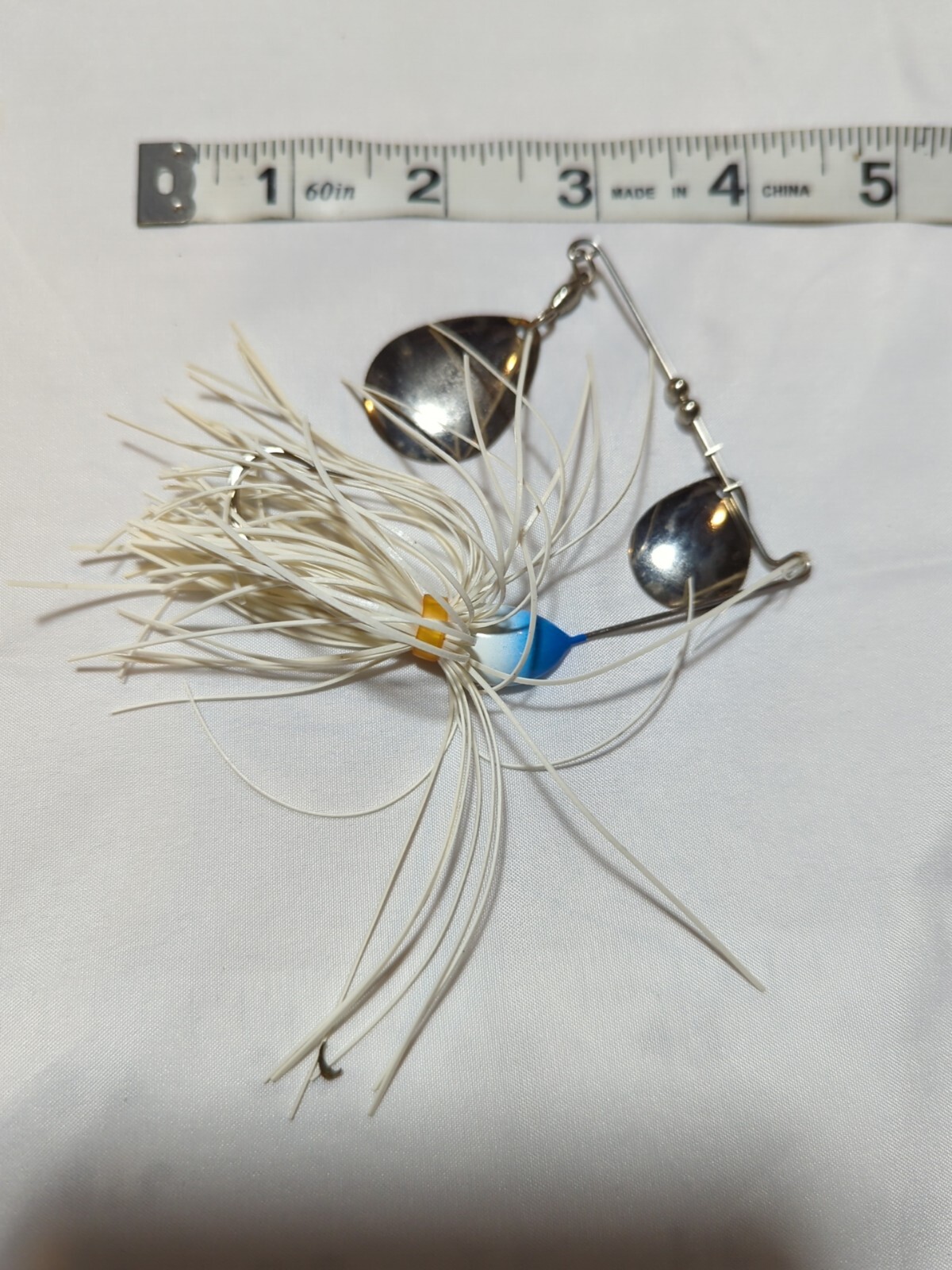 Lot of 16 Spinnerbait Buzzbait Fishing Lures With Plastic Case Incl. Bass Pro - Image 14