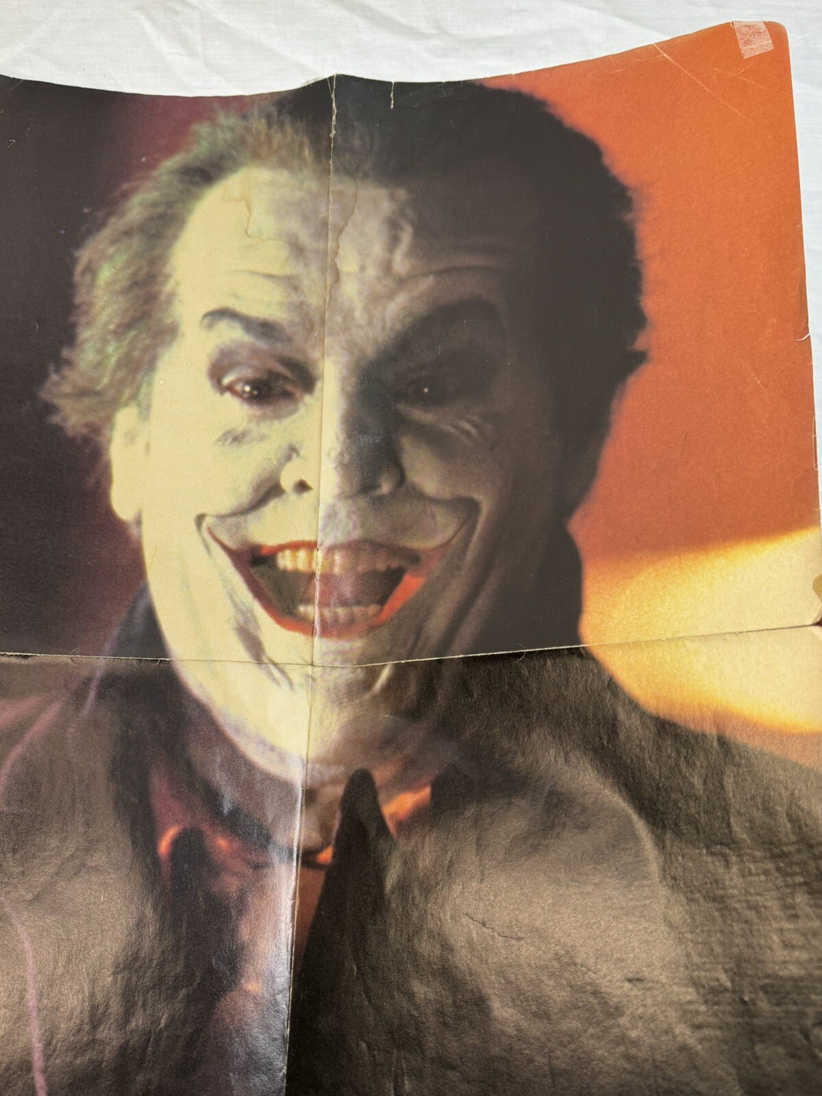 Joker/Swamp Thing Double Sided Poster See Pictures Jack Nicholson Batman 22”x16”