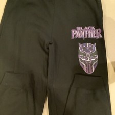 Black Panther XL Mens Sweat Pants