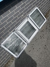 W13 1600 X 600 Upvc Double Glazed Windows | Surplus Priced to Clear! Grey Black