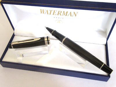 Stylo Plume Waterman Reflex Première Génération - Neuf De Stock Rouge Et Chrome