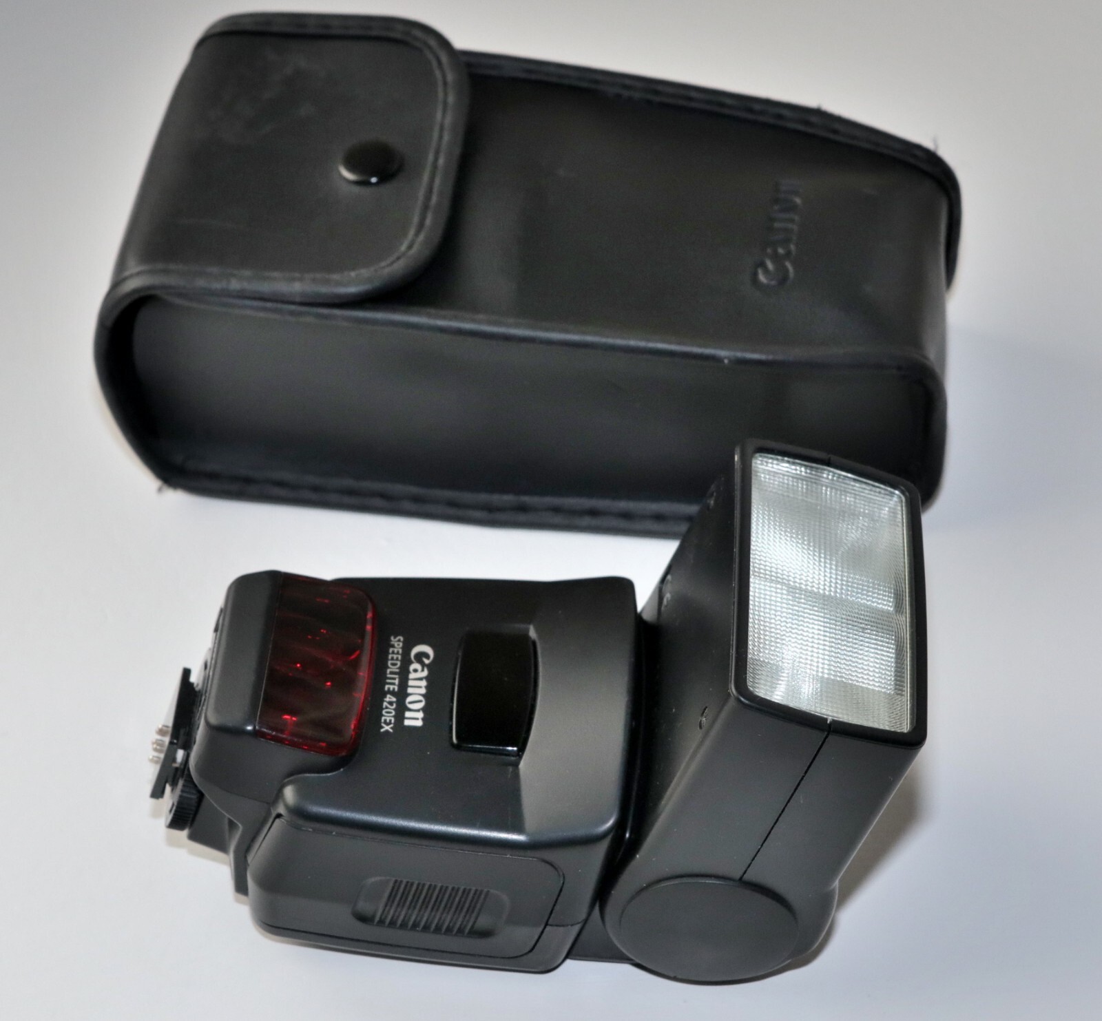 Canon Speedlite 420EX Flash Shoe Mount Flash with Case eBay