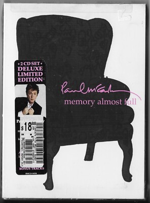 PAUL MCCARTNEY - MEMORY ALMOST FULL - DELUXE 2 CD SET - LIMIT. EDITION  - SEALED