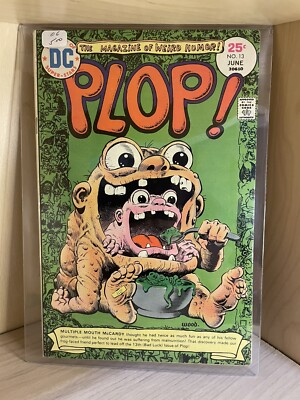 DC Comics 1975 Plop! Volume 1 #13 Wally Wood Cover Art Weird Humor A 23