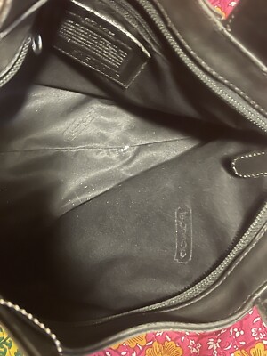 COACH Leather Black Handbag 