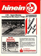 UEFA Cup 05.03.80 1.FC Kaiserslautern - Bayern München DFB Deutschland.