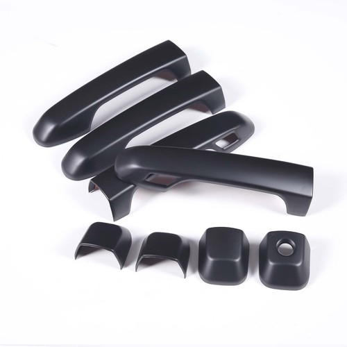 Matte For Toyota Land Cruiser Prado J150 2010-2019 Door Handle Cover Trim Chrome - Picture 10 of 18