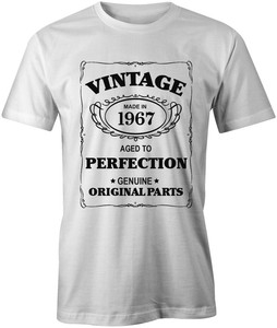 Invecchiato A Puntino Da Uomo 1967 T Shirt Born 51st 51 Anni Di Eta Compleanno Regalo Ebay