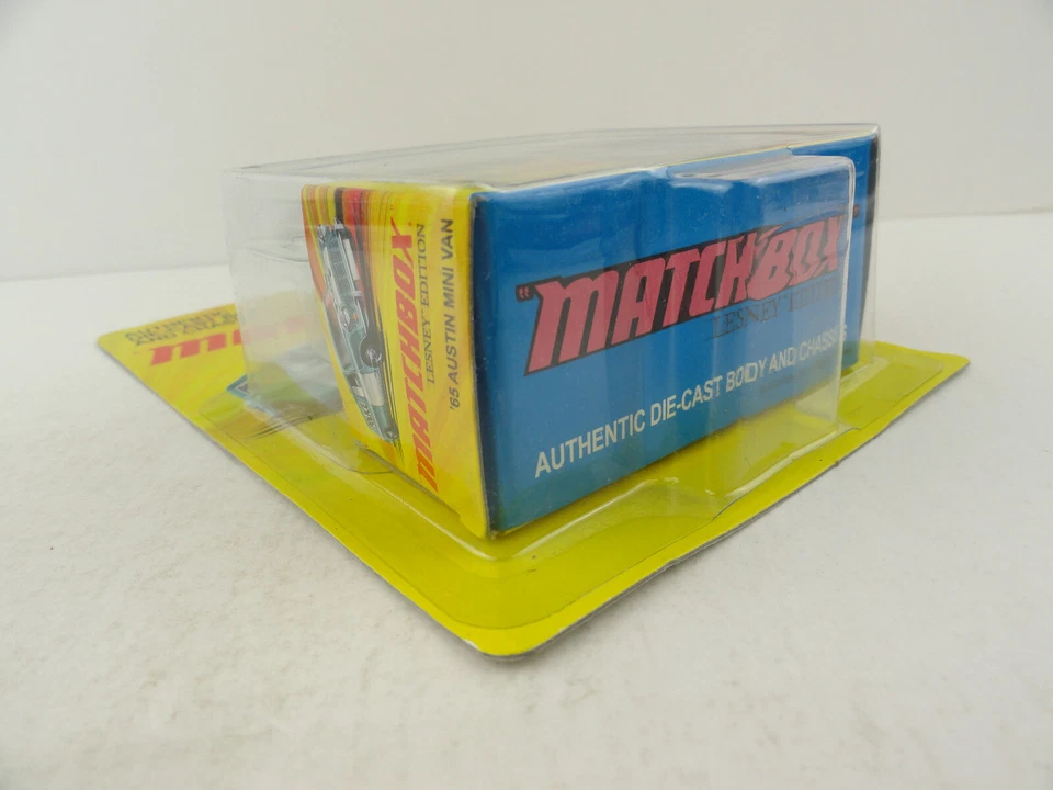 2011 Matchbox Lesney Edition ‘65 Austin Mini Van (Light Blue Police) - Image 4 of 4