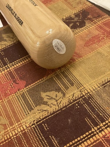 Andruw Jones Autographed signed Louisville Slugger Pro Stock Bat Braves JSA Cert - Picture 3 of 3