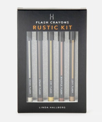 Neu Linda Hallberg Flash Buntstifte rustikal Kit