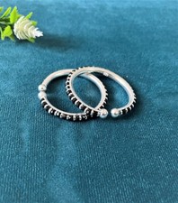 Baby Bangles Set - Solid 925 Sterling Silver