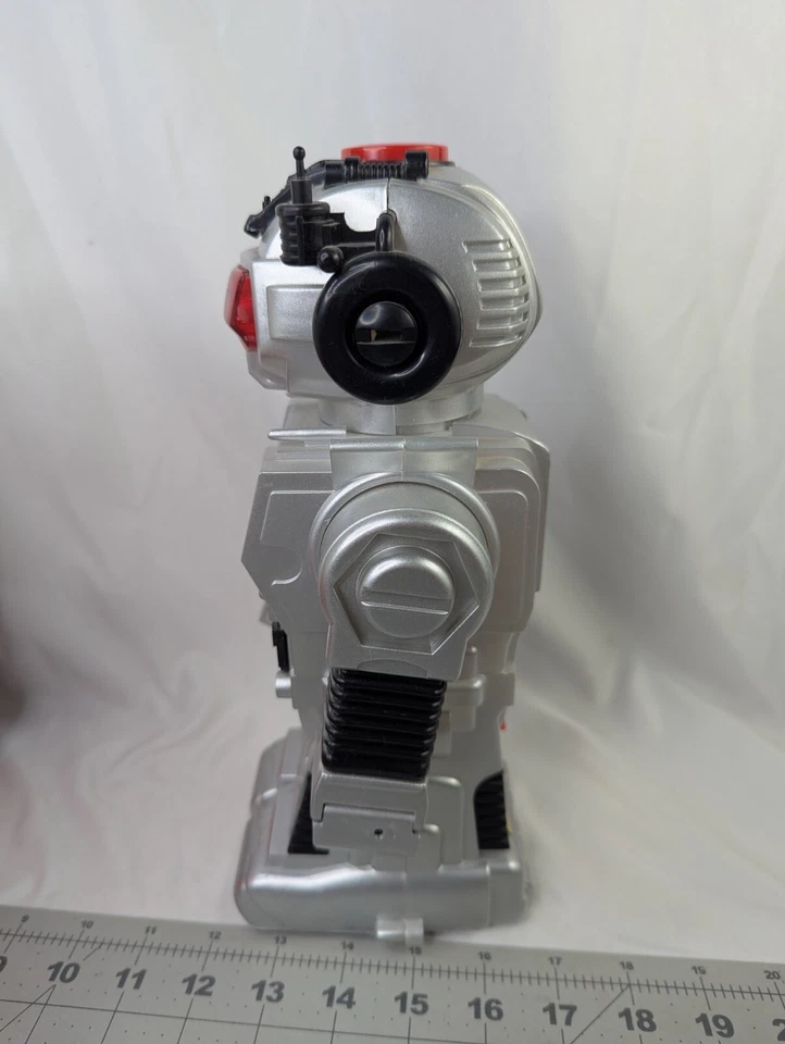 New Bright Magic Mike Silver Robot Talking Movement WORKS - Image 3 of 4