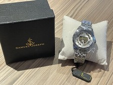 Samuel Joseph Skeleton Jubilee Mens Watch. Auto, 36mm Face - Stunning.