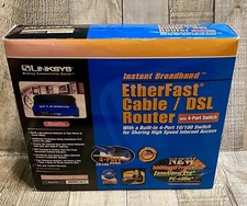 Linksys EtherFast Cable/DSL Router with 4-Port Switch BEFSR41 Ver 2 Excellent