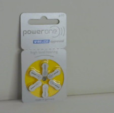 Power One 10 Size Hearing aid batteries 1.45v