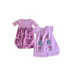 Bundle of 2 Tea Collection Pink Play Dresses Floral and Elephant Print Size 6