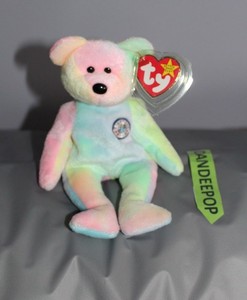 1999 birthday bear beanie baby