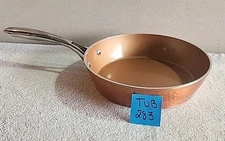 Gotham Steel Hammered Non-stick Frying Pan 10 IN Skillet (New With Few Scrathes