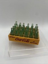 Coca-Cola Vintage Mini Bottles and Crate