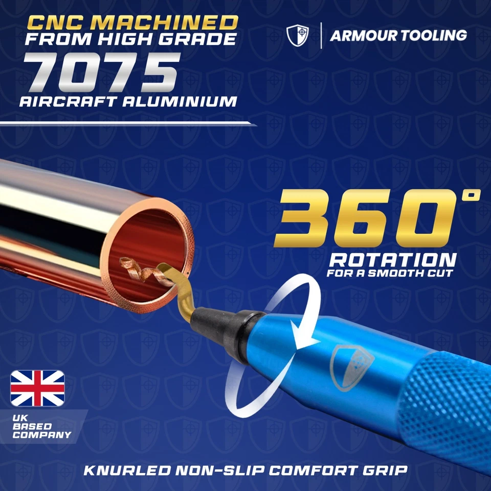 Deburring Tool Handle With 11 Blades – Deburring for Metal & 3D print support  - Image 3 of 4