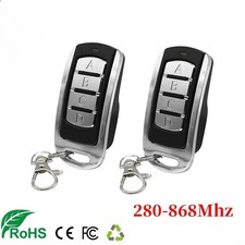 2 STÜCK 280-868Mhz Garagentor Multi-Frequenz Drahtlose Kopier-Fernbedienung