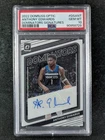 2022-23 Panini Donruss Optic ANTHONY EDWARDS 3/49 Auto Dominators #DS-ANT PSA 10