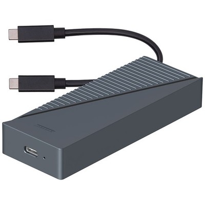 Xystec SSD-Gehäuse mit Lüfter, NVMe M.2, USB, Thunderbolt 3/4, 40 Gbit/s