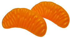 Play Food Realistic Life Size Orange Segments Rubbery
