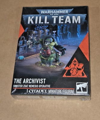  WARHAMMER 40K - THE ARCHIVIST - ZOAT - KILL TEAM - NIB 