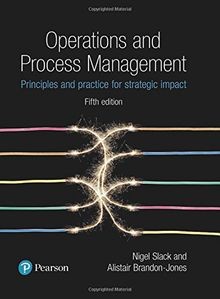 Operations and Process Management: Principles and P... | Buch | Zustand sehr gut