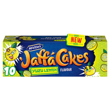 McVitie's Jaffa Cakes Yuzu Lemon Flavour, 10 Cakes (Pack Of 3)