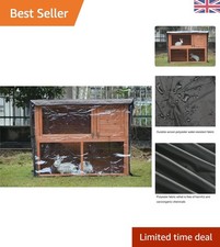 Feuchtigkeitsbeständige Doppeldecker Stallabdeckung - passend für alle 48" Modelle - dunkelbraun