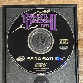 Panzer Dragoon II Zwei (Sega Saturn Game) boxed w/manual