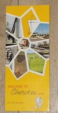c1980 Brochure Chereokee Iowa City on The Move