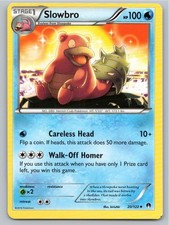 2016 POKEMON SLOWBRO BREAKPOINT 20/122 UC NM A90099 FREE S&H