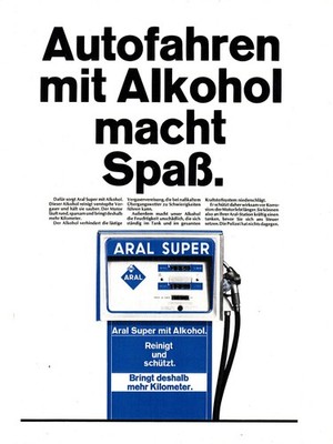 3w27223/ Reklame / Werbung aus 1969   Aral Super