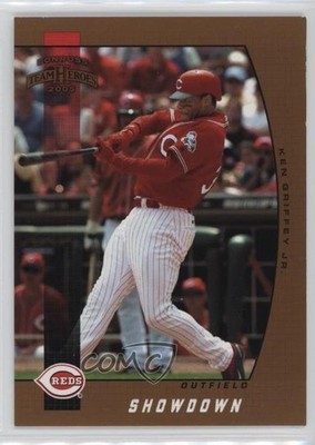 2005 Donruss Team Heroes Showdown Bronze 10/100 Ken Griffey Jr #92 HOF 14mg